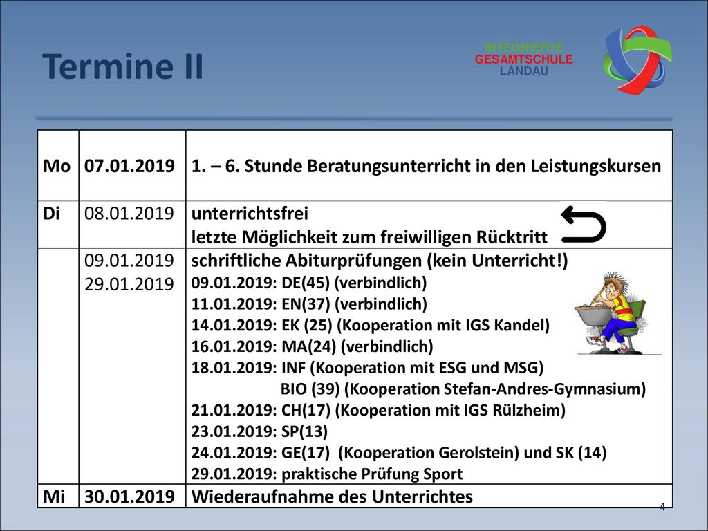 Abitur An Der Igs Landau Ppt Herunterladen